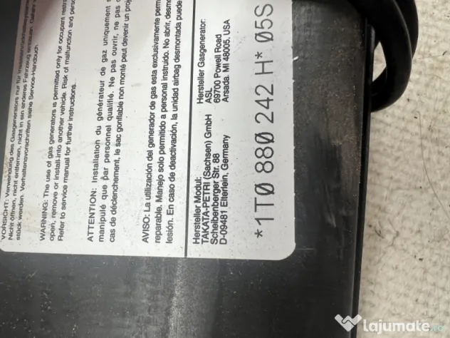 Airbag scaun dreapta fata Volkswagen Touran 2007