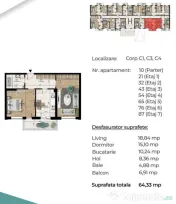 DECOMANDAT 2cam spatios, aproape metrou Berceni 