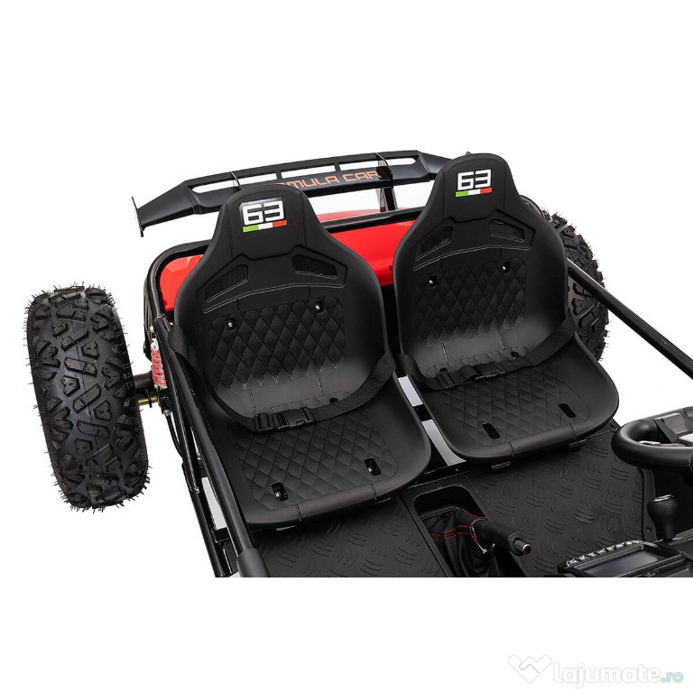 Buggy electric pentru 2 copii, Kinderauto BJSX2358, 800W 48V 20Ah