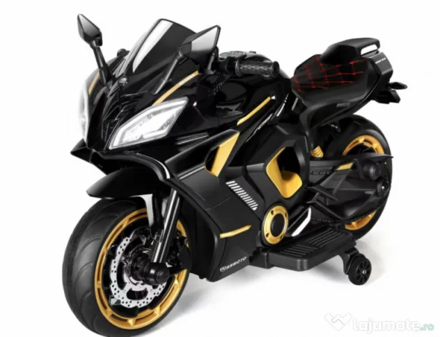 Motocicleta electrica, Kinderauto BJJM3188 2 x75W 24V roti moi