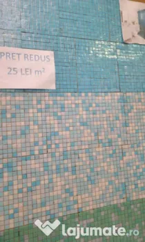 Mozaic din sticla pentru piscine, bai