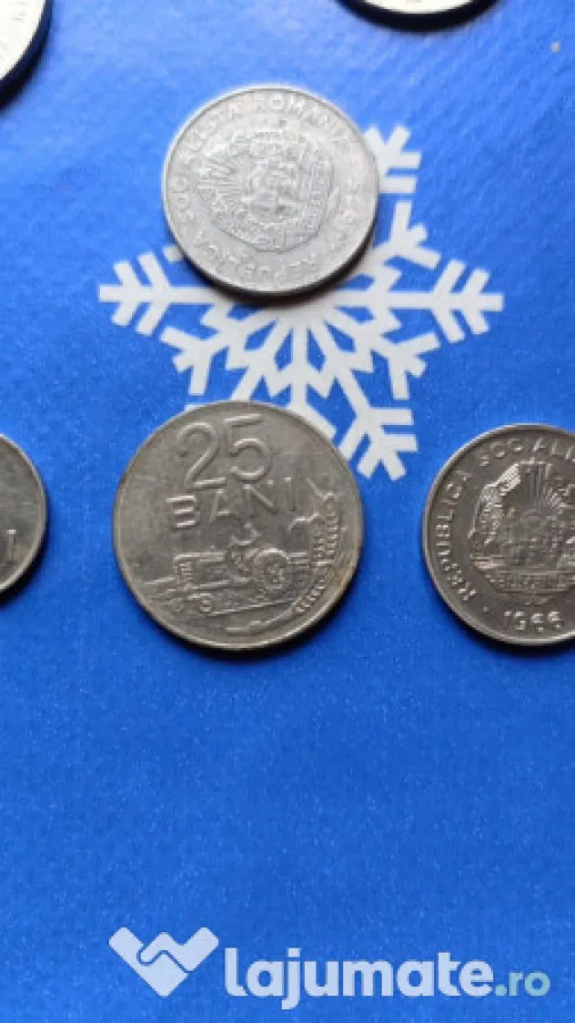 Monede vechi de colecție 1960,1966,1975,etc...
