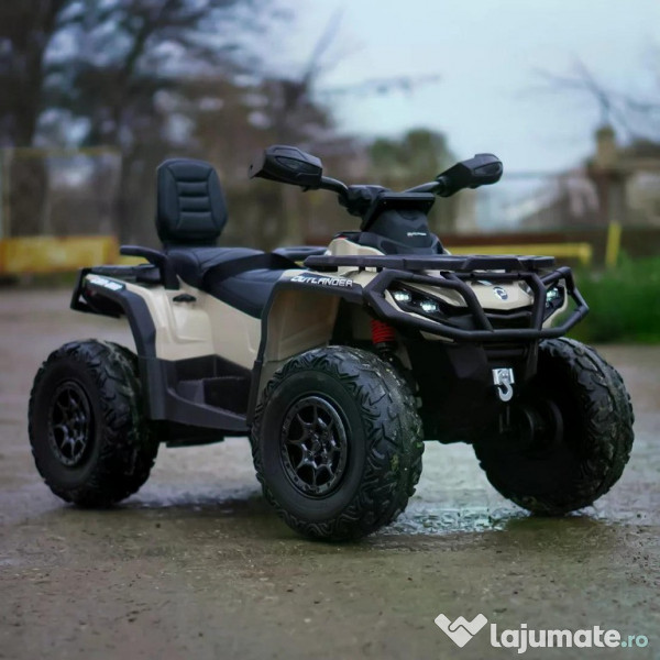 ATV electric pt. copii Can Am Outlender 4x200W 24V BEJ