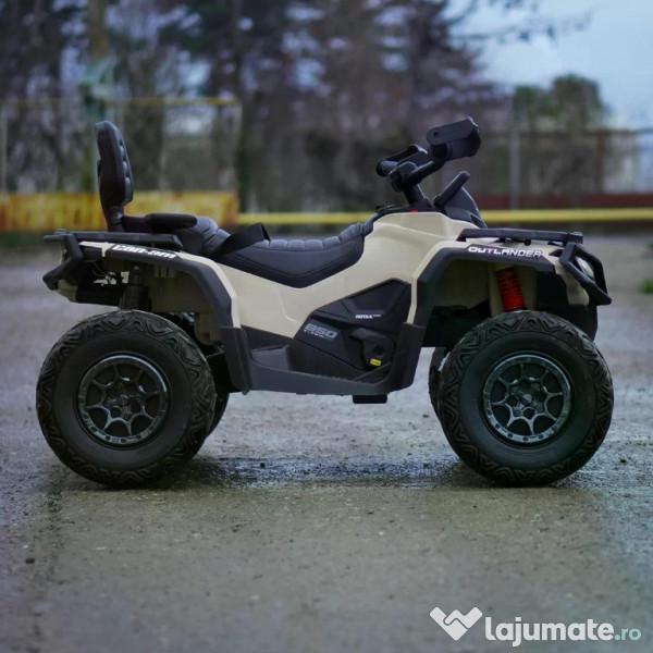 ATV electric pt. copii Can Am Outlender 4x200W 24V BEJ