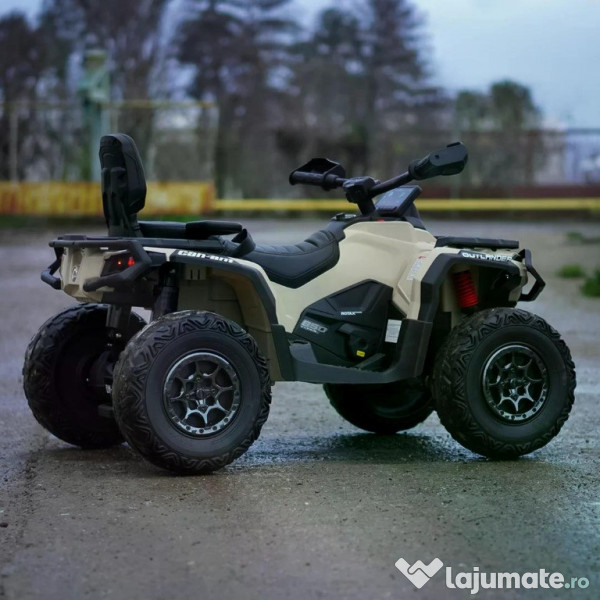 ATV electric pt. copii Can Am Outlender 4x200W 24V BEJ