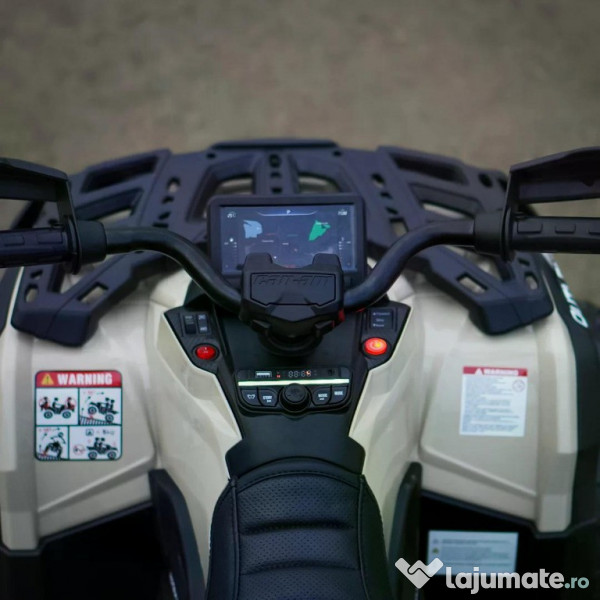 ATV electric pt. copii Can Am Outlender 4x200W 24V BEJ