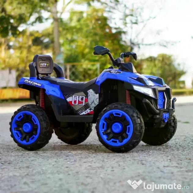 ATV electric pt. 2 copii 4x4 Kinderauto SuperOffroad V2, 4x45W 12V