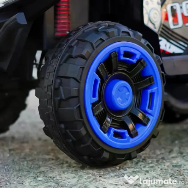ATV electric pt. 2 copii 4x4 Kinderauto SuperOffroad V2, 4x45W 12V