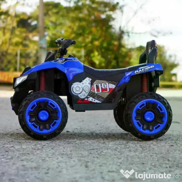 ATV electric pt. 2 copii 4x4 Kinderauto SuperOffroad V2, 4x45W 12V
