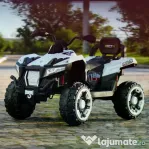 ATV electric pt. 2 copii 4x4 Kinderauto SuperOffroad V2 4x45W White