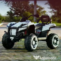ATV electric pt. 2 copii 4x4 Kinderauto SuperOffroad V2 4x45W White