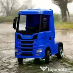 Camion electric pt. copii SCANIA R-SERIES 4x45W 12V 14Ah Blue