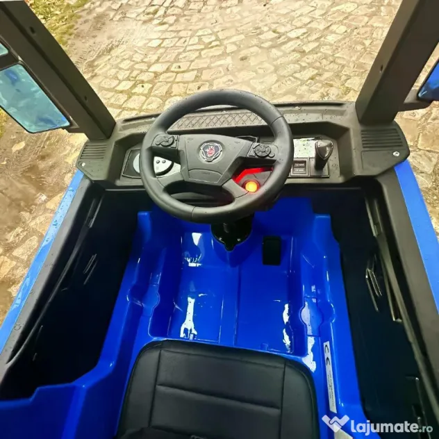 Camion electric pt. copii SCANIA R-SERIES 4x45W 12V 14Ah Blue