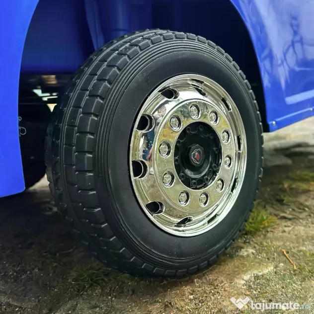 Camion electric pt. copii SCANIA R-SERIES 4x45W 12V 14Ah Blue