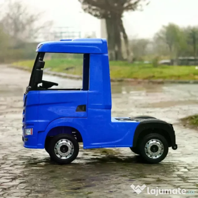 Camion electric pt. copii SCANIA R-SERIES 4x45W 12V 14Ah Blue