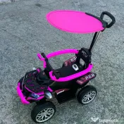 ATV electric cu maner 4 in 1, Kinderauto Hercules 35W 6V, RC #pink 