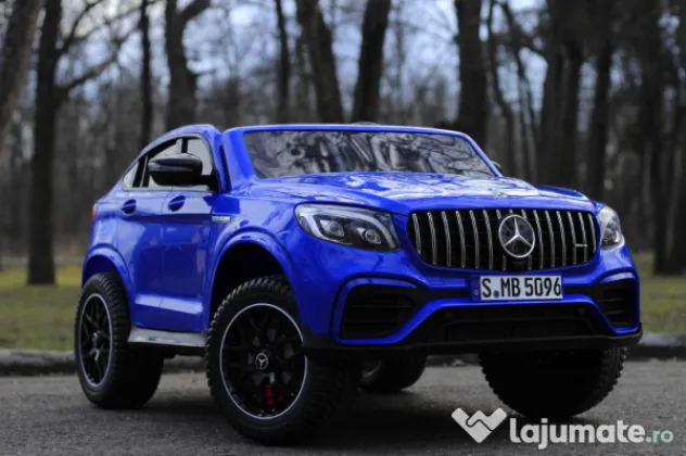 Masinuta electrica Mercedes GLC63s 4WD 4x35W 12V 10Ah #BLUE