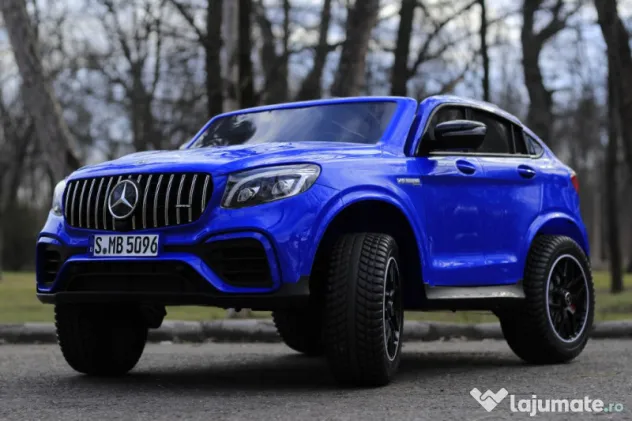 Masinuta electrica Mercedes GLC63s 4WD 4x35W 12V 10Ah #BLUE