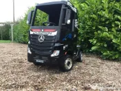 Camion electric pentru copii Mercedes ACTROS 4x4 #Black 