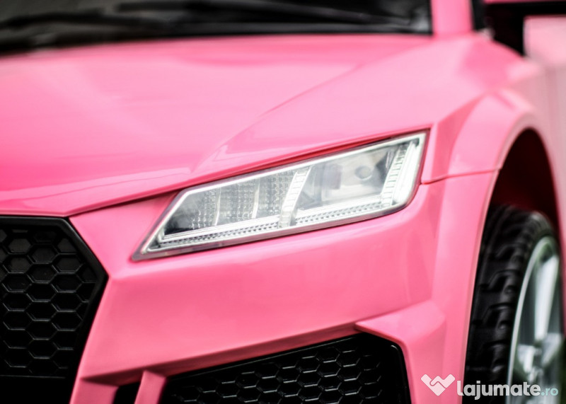 Masinuta electrica pentru copii, Audi TTRS 2x 35W 12V Pink