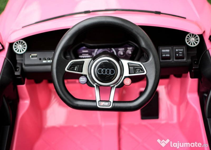 Masinuta electrica pentru copii, Audi TTRS 2x 35W 12V Pink