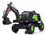 Excavator electric Volvo 90W 12V, incarcator actionat electric, verde