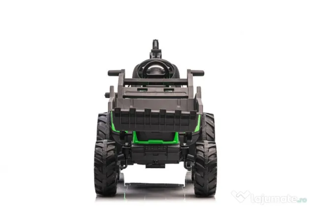 Tractoras electric pentru copii Kinderauto 720-T 110W 24V, Green