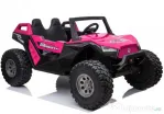 UTV electric cu 4 locuri, Kinderauto XXL Buggy 400W 24V 14Ah Pink