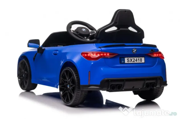 Masinuta electrica pentru copii, Bmw M4 90W 12V 7Ah PREMIUM blue