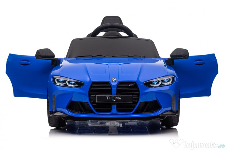 Masinuta electrica pentru copii, Bmw M4 90W 12V 7Ah PREMIUM blue