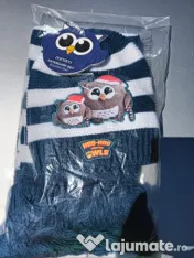 Set caciula si fular Bufnita Expresiva 