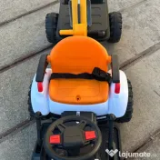 Tractoras electric pentru copii, Kinderauto BRJ1588, 2x 35W, 12V 