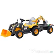 Tractoras electric pentru copii, Kinderauto BRJ1588, 2x 35W, 12V