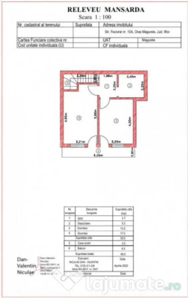 Casa 5 camere - teren 1400mp - Magurele - Str. Fecioarei - Magurele (Bucuresti-Ilfov)