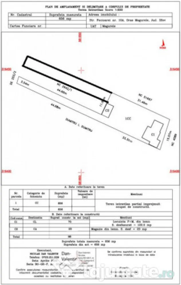 Casa 5 camere - teren 1400mp - Magurele - Str. Fecioarei - Magurele (Bucuresti-Ilfov)