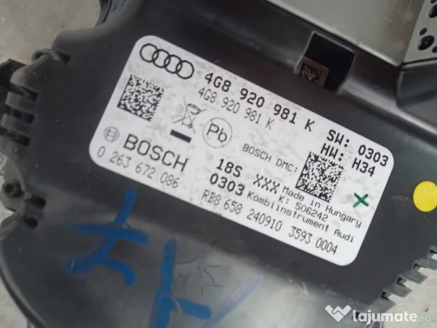Ceasuri Bord UK Audi A7 3.0 Motorina 2012