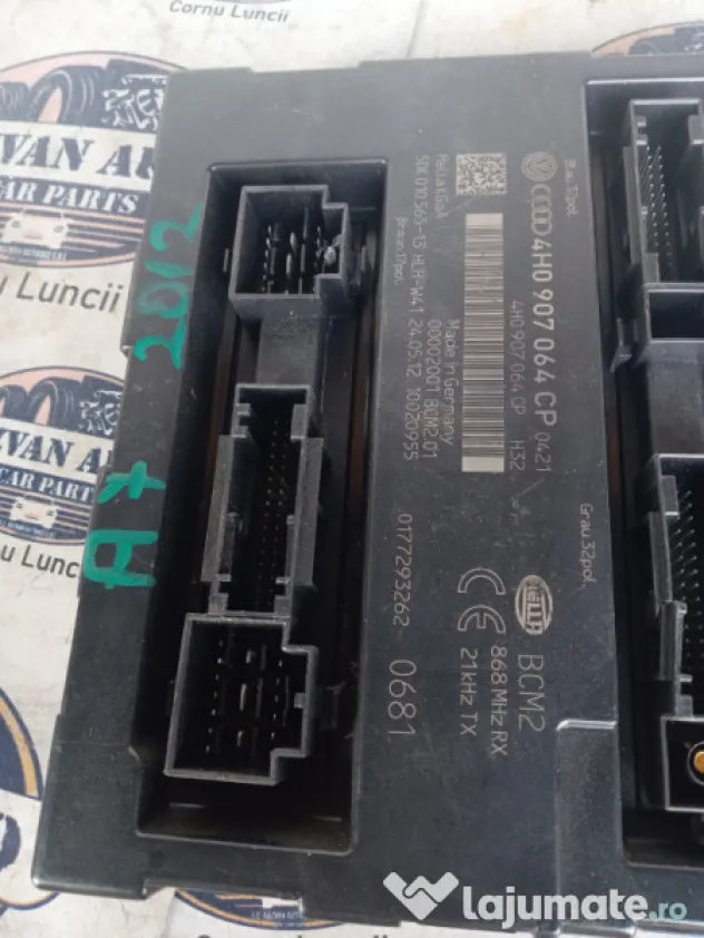 Calculator confort Audi A7 2012