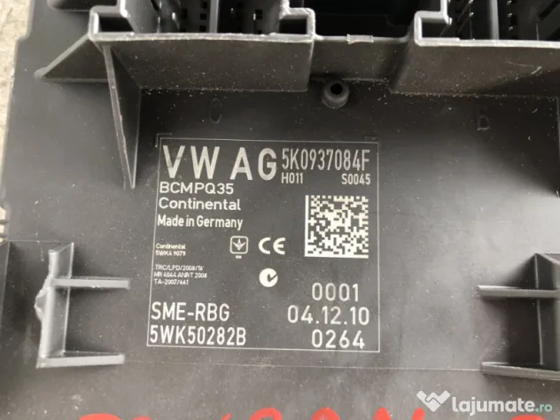 Calculator confort Volkswagen Touran 2012