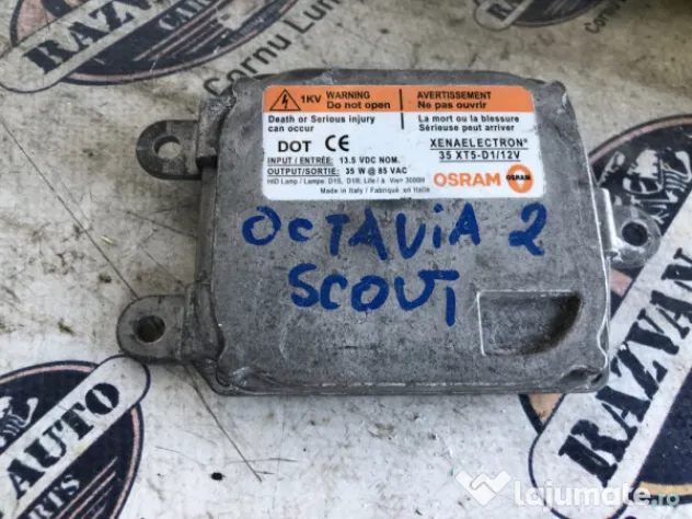 Droser xenon stanga Skoda Octavia 2 2012