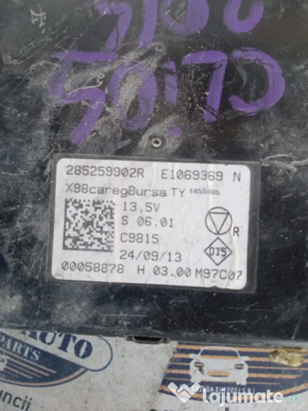 Calculator confort Renault Clio 4 2015