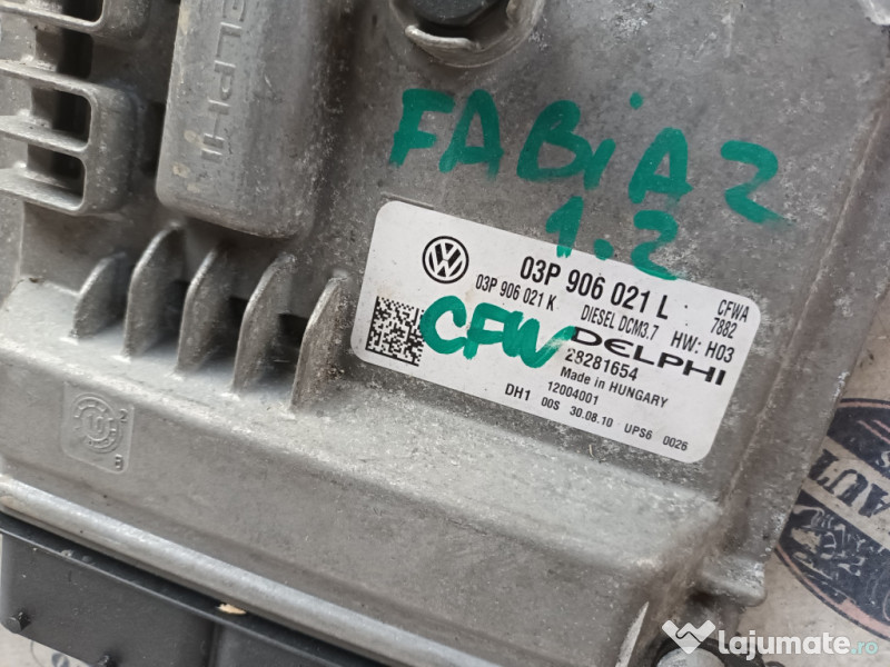 Calculator motor Skoda Fabia 2 1.2 Benzina