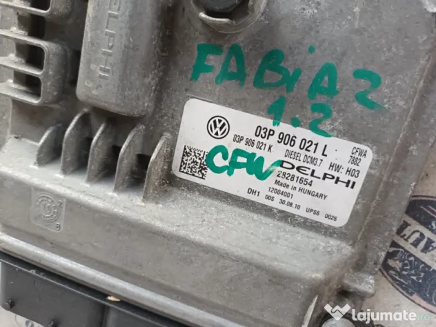 Calculator motor Skoda Fabia 2 1.2 Benzina