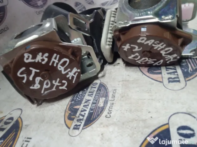Set centuri spate stanga-dreapta Nissan Qashqai+2 2013