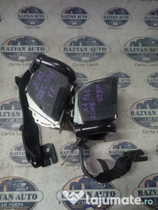 Set centuri spate stanga-dreapta cu capsa BMW F48 2016