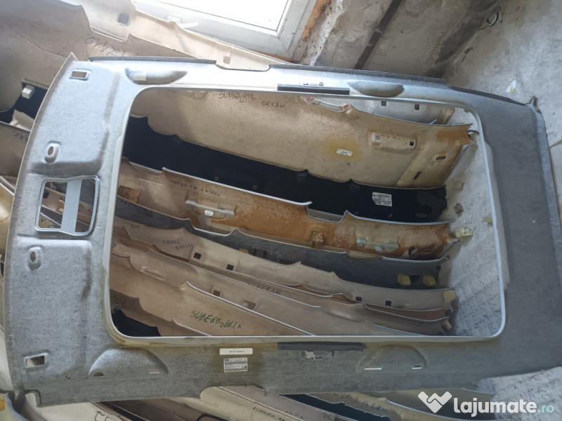 Plafon material cu panorama Skoda RAPID 2014