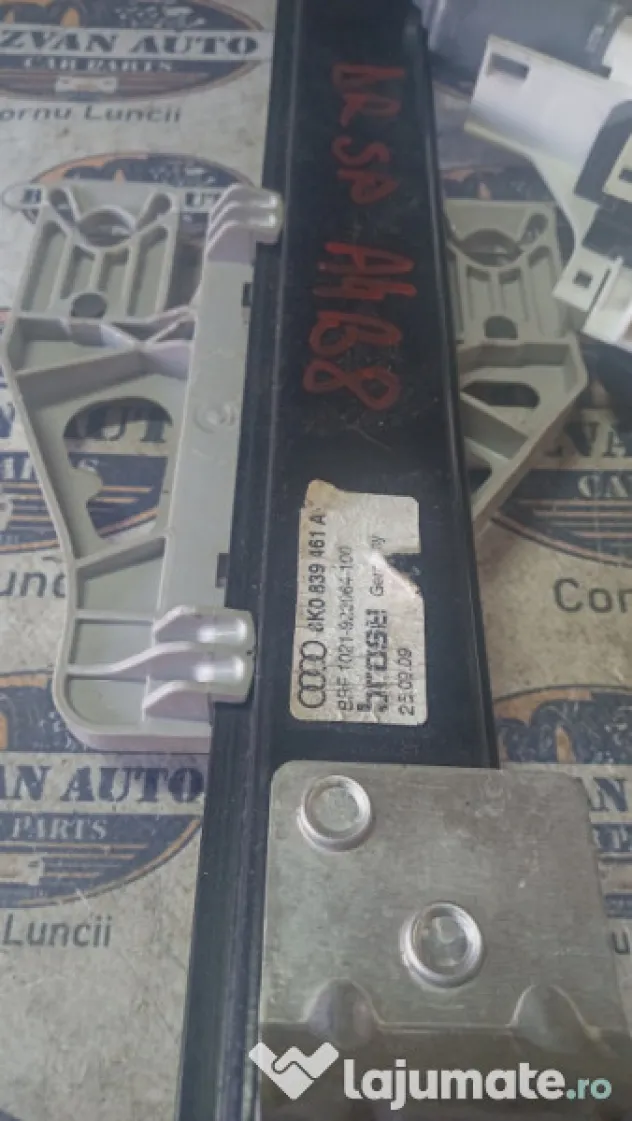 Macara geam dreapta spate Audi A4 B8