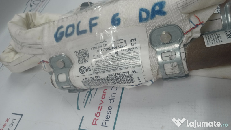 Airbag cortina dreapta Volkswagen Golf 6 2010