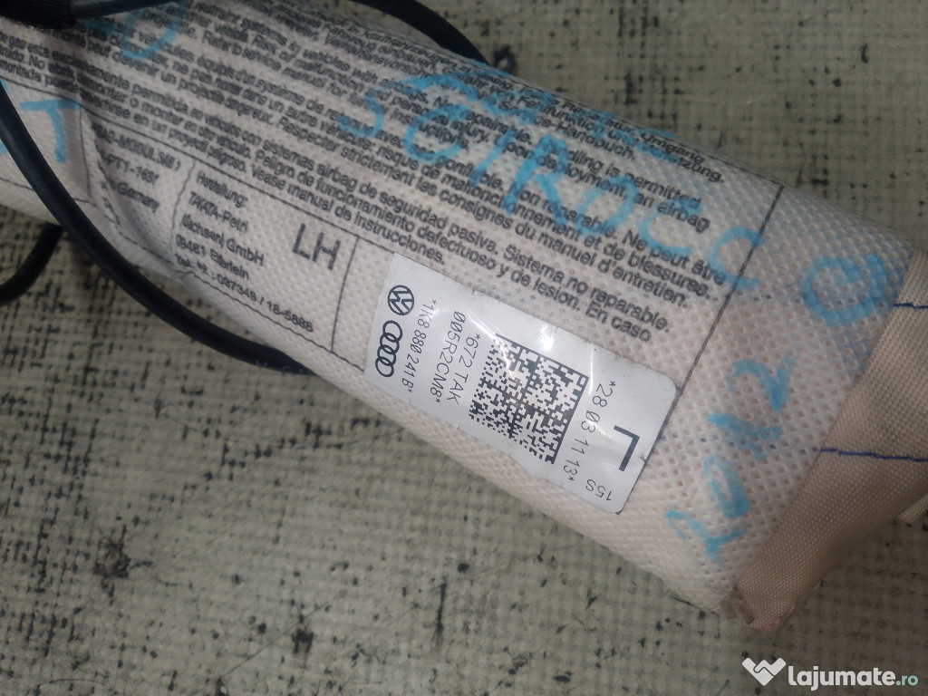 Airbag scaun stanga fata Volkswagen Scirocco 2012