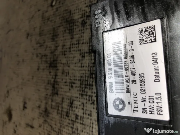Modul scaun BMW F30 2012