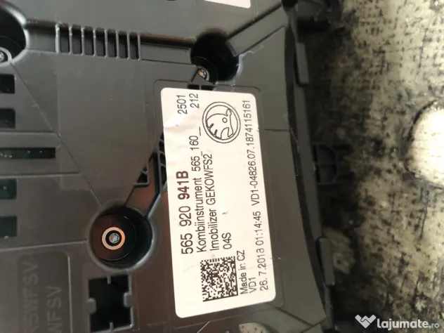 Ceasuri Bord UK Skoda Karoq 1.6 Motorina 2019